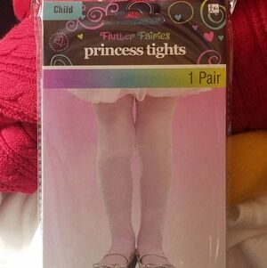 💕Clearance Flutter Fairies Princess Tights Size 4-6